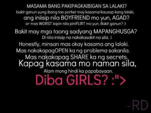 Ang kaibigan na LALAKE. :) *So True!*