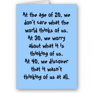 Quotes on turning 40