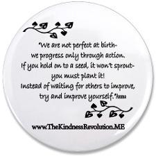 Plant Seeds Of Kindness Buttons, Pins, & Badges
