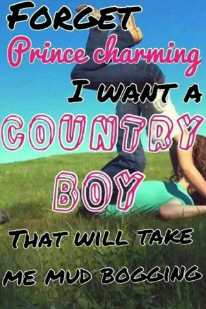 Country boy!