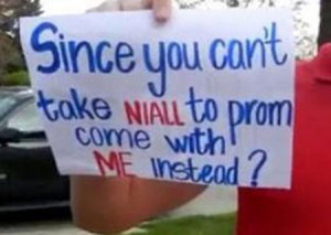 This better be the way my future boyfriend asks me to prom except for ...