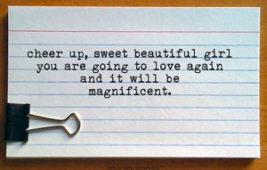 ... # notes # note # card # typography # cheer # up # sweet # beautiful
