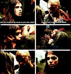 lincoln and octavia The 100