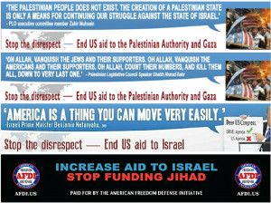 American Muslims Run Anti-Bibi Bus Ads: AFDI Hits Back