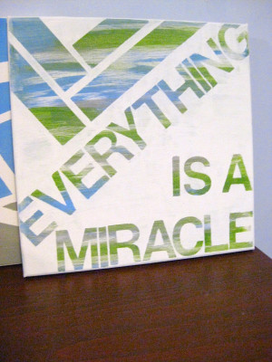 DIY: revealed quote painting