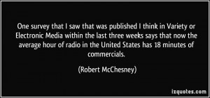 More Robert McChesney Quotes