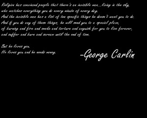 Quotes Atheism Wallpaper 1280x1024 Quotes, Atheism, George, Carlin