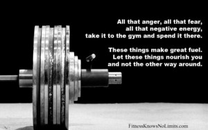 Take all that anger to the gym and let is fuel your workout!