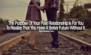 Relationship Quotes | A Better Future Without It girl boy Railway ...