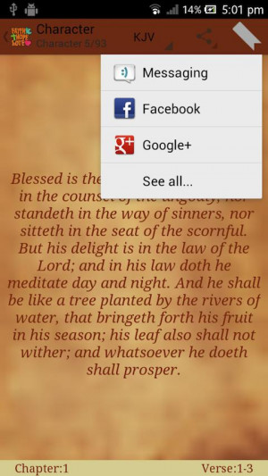 Holy Bible Quotes (Verses) - screenshot