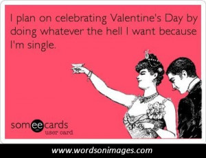 Single On Valentine's Day Quotes