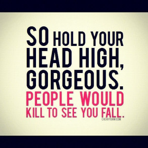 DON'T LET YOUR HATERS GET YOU DOWN