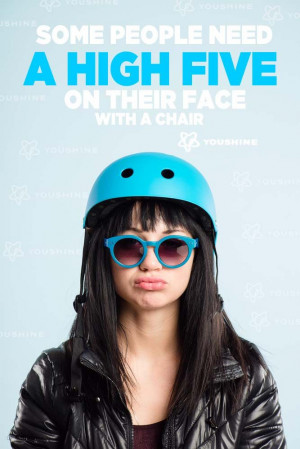 high five , funny, quotes