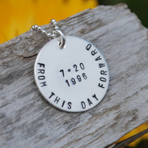 Sobriety Birthday Pendent – love this