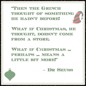 Christmas Advent Calendar Quote Day 1
