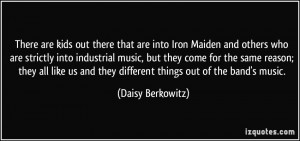 More Daisy Berkowitz Quotes