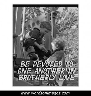 Brotherly love quotes