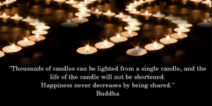 Buddha Quote About Candles!