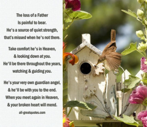 Loss Of A Father Quotes And Sayings. Poem Death Of A Father. View ...
