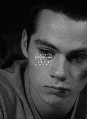 dylan o'brien, gif, quote, season 2, stiles stilinski, teen wolf, tw