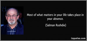 Salman Rushdie Quote