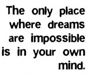 Thread: Don't Ever Stop Dreaming !!