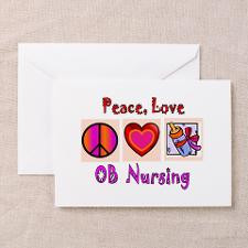 OB Nurse Greeting Card for
