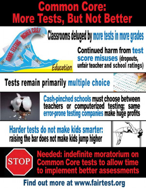 Common Core: More Tests, But Not Better
