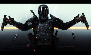 Alpha Coders Art Abyss Sci Fi Warrior 39086