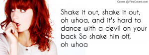 florence and the machine- shake it out Profile Facebook Covers
