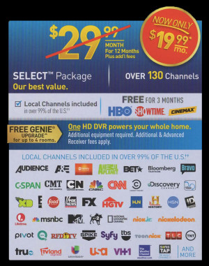 directv choice package