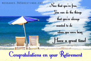 Congratulations On Your Retirement Wishes