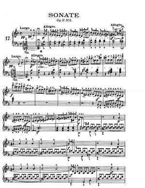 Piano Sonata No.17, Op.31 No.2 (Beethoven, Ludwig van)