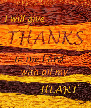 Give Thanks to the Lord Psalm 9:1