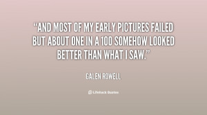 And most of my early pictures failed but about one in a 100 somehow ...