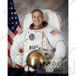 Photograph of Astronaut Michael J Massimino mission specialist for