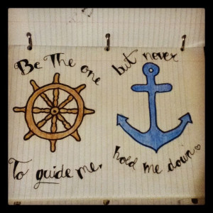 anchor drawings with quotes