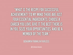 Quotes by Benjamin Franklin Fairles