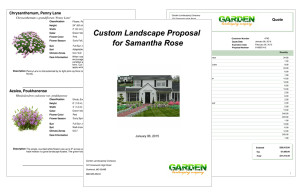 Create Complete Landscape Proposals with Ease.