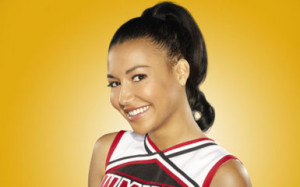 then we have santana lopez granted santana is playing a
