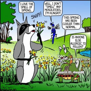 Allergies cartoons, Pollen Allergies cartoon, funny, Pollen Allergies ...
