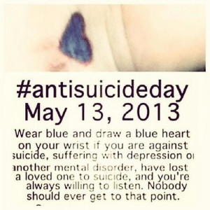 Anti suicide day