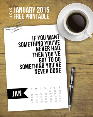 Januay-2015-Printable-Calendar.-5x7-Printable-Calendar-with-quote-Live ...
