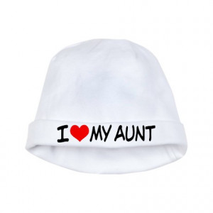 Aunt Gifts > Aunt Baby > I Love My Aunt Baby Hat