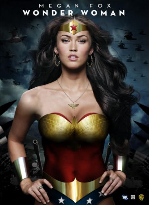 megan fox wonder woman Megan Fox: Wonder Woman Is A Lame Superhero