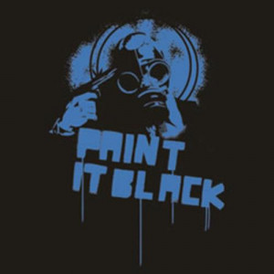 paint the black hole blackr shirt