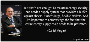 Energy Security Quotes