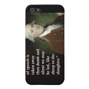 George Washington Freedom of Speech Quote Cases For iPhone 5