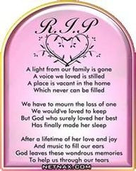 Rest In Peace RIP Graphics - Poems For Mom or Grandma | NetNax More