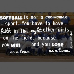 ... team and you lose as a team. Some people tend to forget that’s how